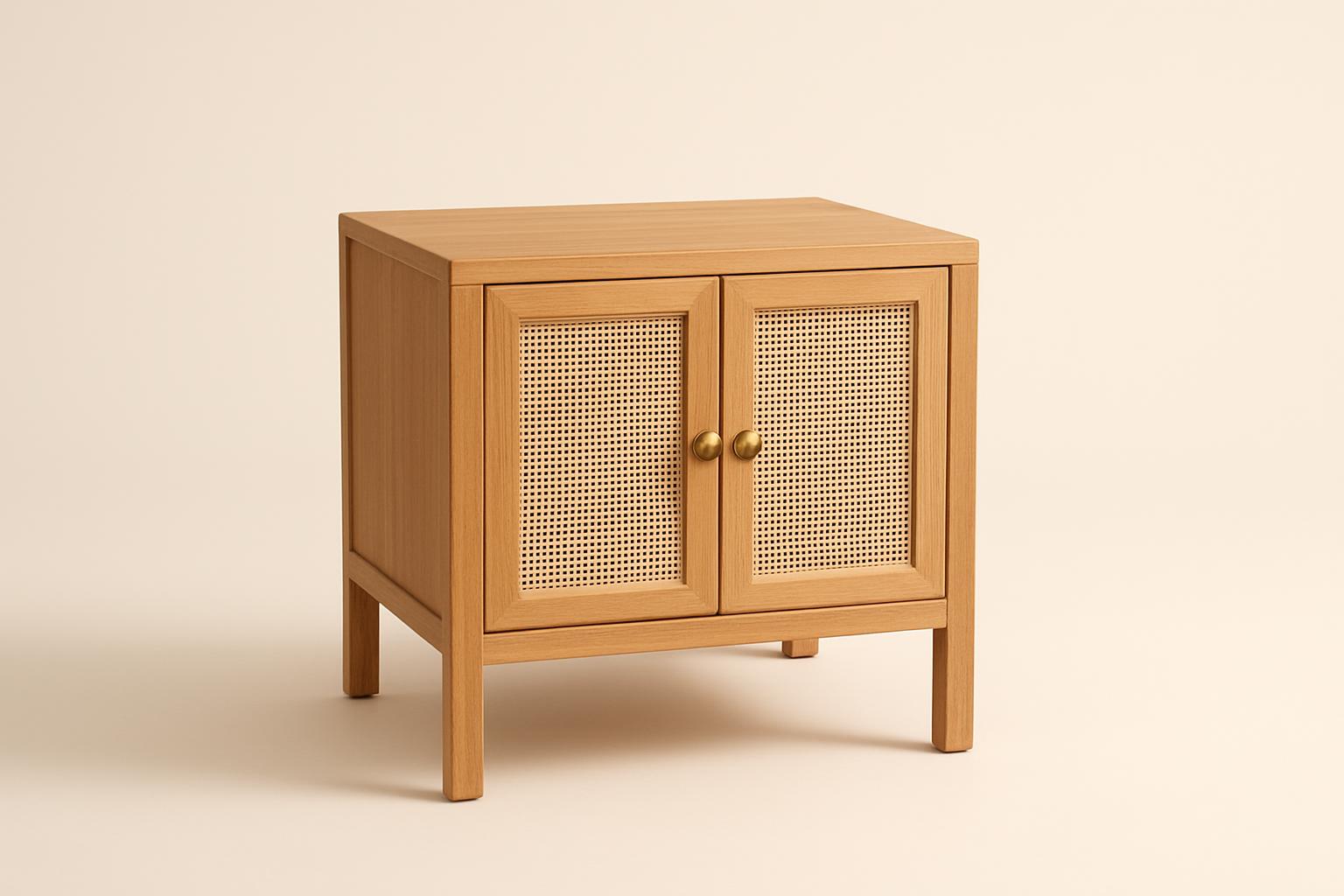 Cane Nightstand