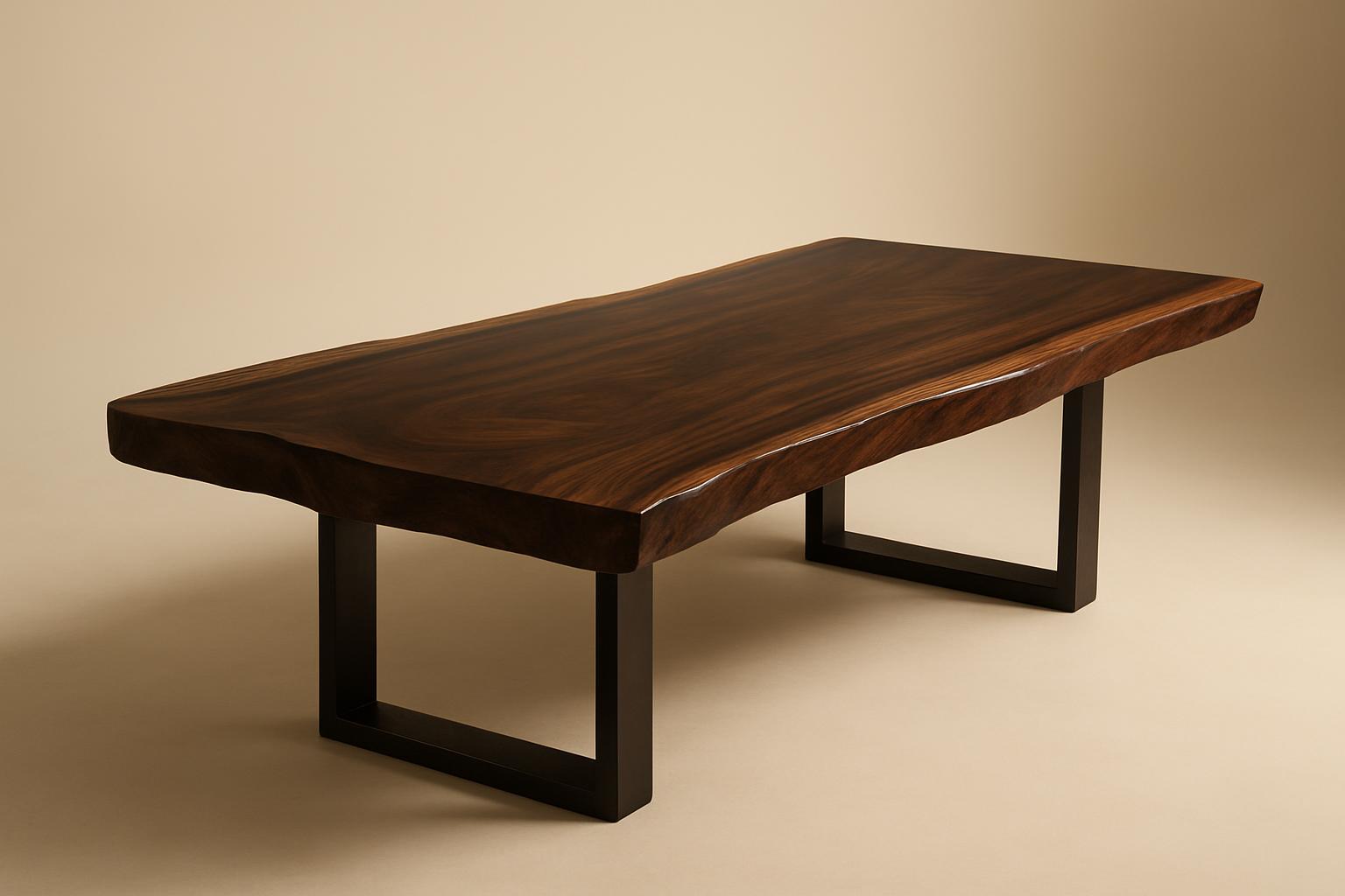 Parota Slab Bar Table