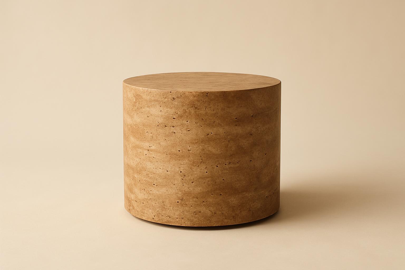 Travertine Drum